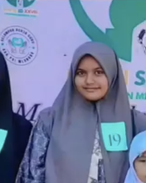 Princessa Rahmania Juara 3 PAI & BTQ Mapsi Provinsi Jateng Kontingen Jepara